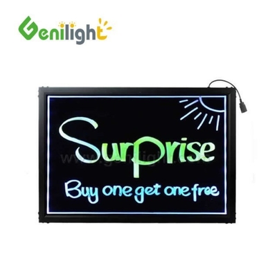 DIY Full Color Illuminated Fluorescent LED Marker Board with Adjustable View Angle H/V