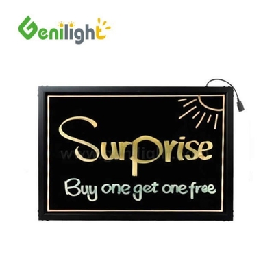 DIY Full Color Illuminated Fluorescent LED Marker Board with Adjustable View Angle H/V