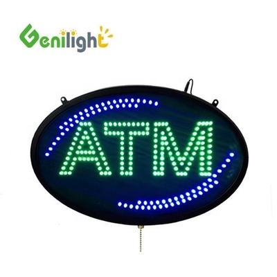 58*36 Panel Size Single Green LED ATM Open Display Sign for OEM at Affordable