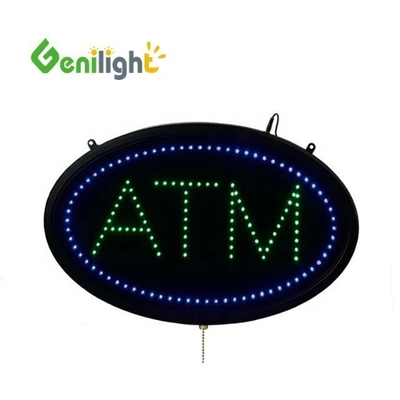 58*36 Panel Size Single Green LED ATM Open Display Sign for OEM at Affordable