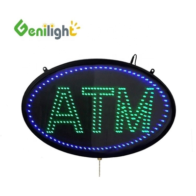 58*36 Panel Size Single Green LED ATM Open Display Sign for OEM at Affordable