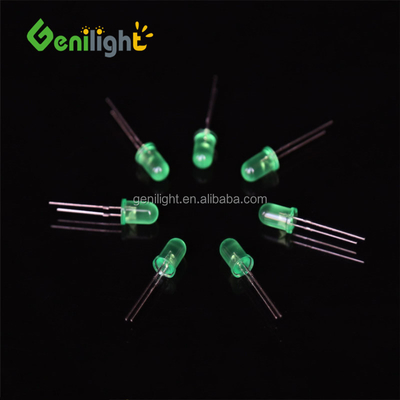 Fixed LED Light Emitting Diode GREEN F3 LEDs Diode with Max. Reverse Voltage of 5V