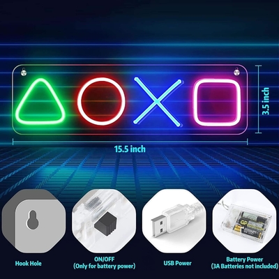 Building Decoration Room LED Neon Sign for Custom Advertising 5V Input 0 Power Consumption