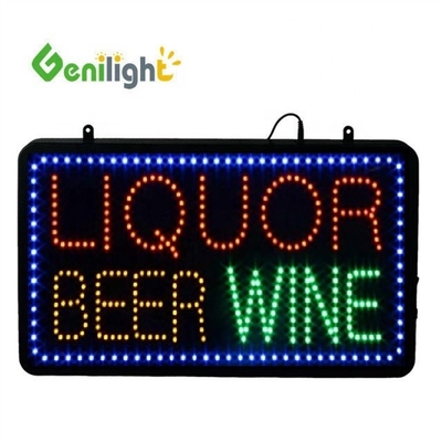 Flashing Animation Genilight 22*13inch LED Open Neon Sign Perfect for Custom Branding