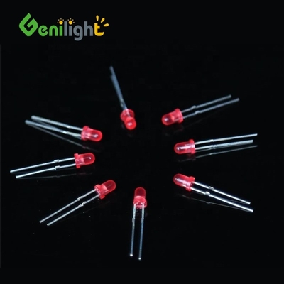 3Mm F3 Red LED Diode DC3V 20MA Ampoule Lampes Composants Current Max None