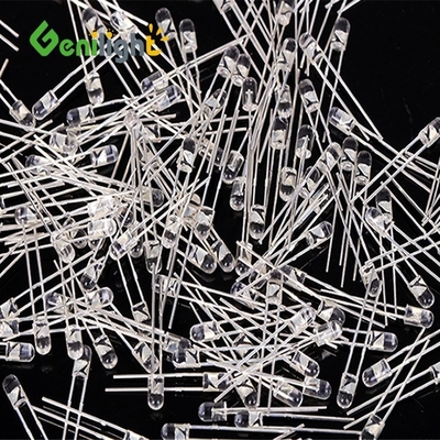 3Mm F3 Red LED Diode DC3V 20MA Ampoule Lampes Composants Current Max None