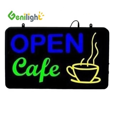 Efficiently Promote Your Cafe Catering Business with OPEN Neon Board and Animation