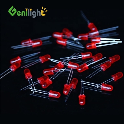F5 5mm LED Light Bulb Emitting Diode White Green Red Blue Yellow Two Pin