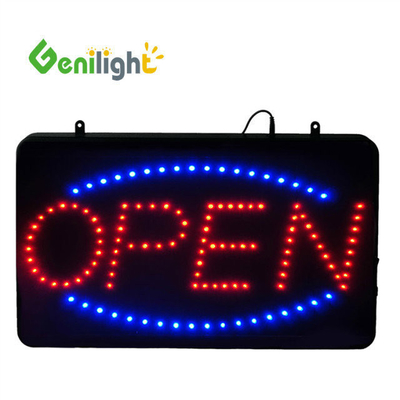 High Brightness Rectangular Shape LED OpenSign for Commercial Advertising