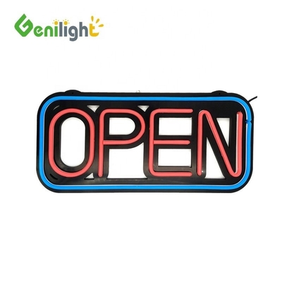 Easy 48*25cm LED Neon Silicone Open Sign with 10 Kind Change Function and 25 C Fashional