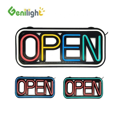 Outdoor Neon Light Custom LED Open Sign with ABS Material and 3 Kind Change Function