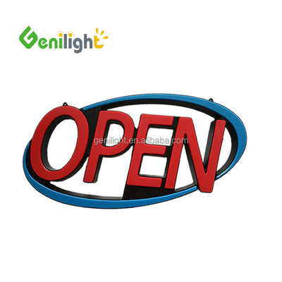 Outdoor Neon Light Custom LED Open Sign with ABS Material and 3 Kind Change Function