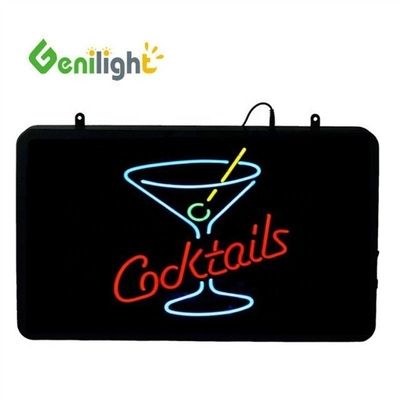 Enhance Your Bar's Atmosphere with Our Attractive LED Cocktails Neon Sign