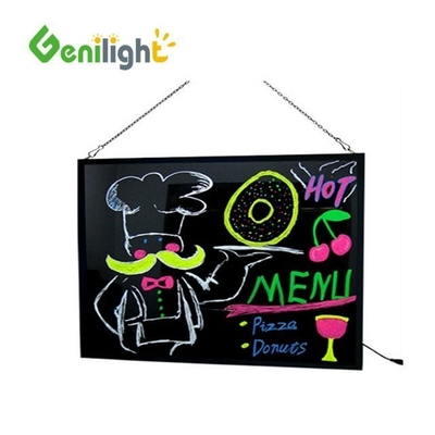 Rectangle Function Ultra-thin LED Writing Board by Genilight in with 12 Twinkle Types