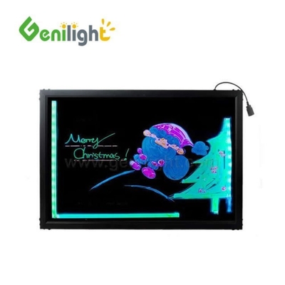 Rectangle Function Ultra-thin LED Writing Board by Genilight in with 12 Twinkle Types