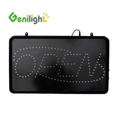 Custom Easy Hanging LED Lights Flex Neon Sign OPEN for Adverting Pixel Pitch Resolution