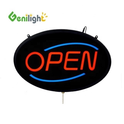 Custom Easy Hanging LED Lights Flex Neon Sign OPEN for Adverting Pixel Pitch Resolution