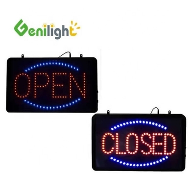 Custom Easy Hanging LED Lights Flex Neon Sign OPEN for Adverting Pixel Pitch Resolution