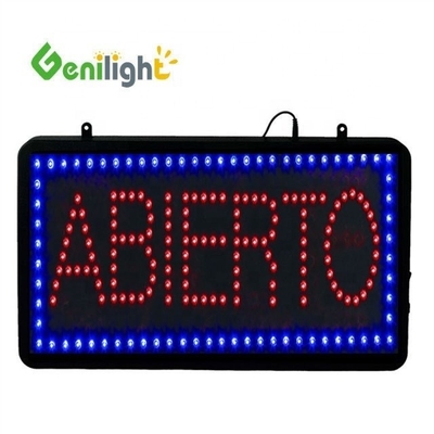 Custom Advertising Indoor LED Open Display Sign with Super Brightness by Genilight