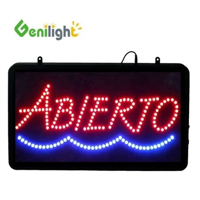 Custom Advertising Indoor LED Open Display Sign with Super Brightness by Genilight