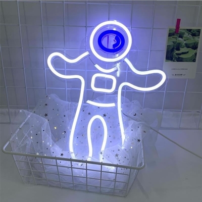 Power Consumption 1 Astronaut Neon Light Projector Space Led Signs for Bedroom Wall Decor