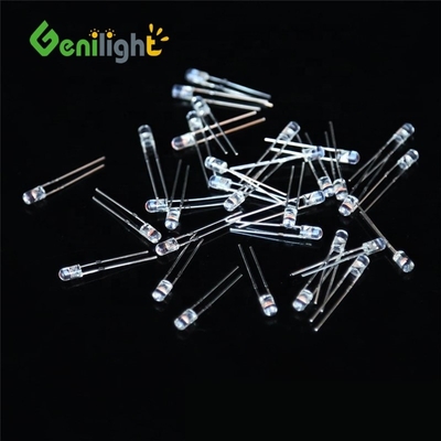 F3 3MM 2-Pin Highlight LED Light Bulb Emitting Diodes Red/Green CC -40-60 Capacitance Vr