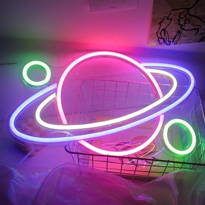 Transform Your Room into a Cool and Trendy Space with Our Planet Neon Sign LED Light