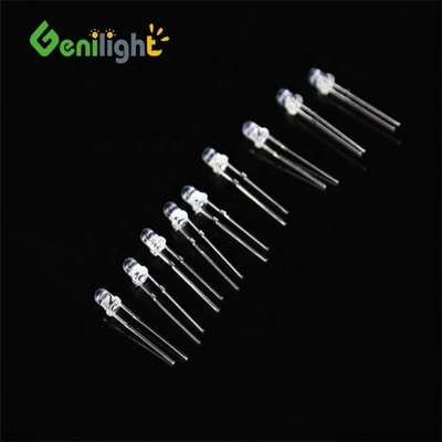 F3 3MM 2-Pin Highlight LED Light Bulb Emitting Diodes Red/Green CC -40-60 Capacitance Vr
