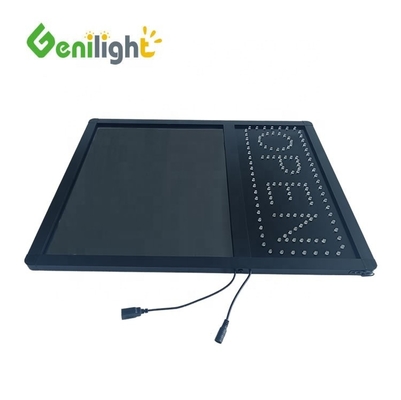 Rectangle LED Open Sign Neon Glow Signs For Shop Window Led Sign Led Writing Board Custom Durable