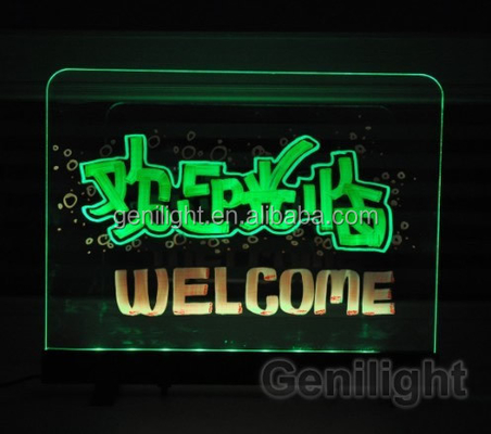 Customizable RGB SMD5050 LED Strip Magnetic Writing Board for Interactive Advertising