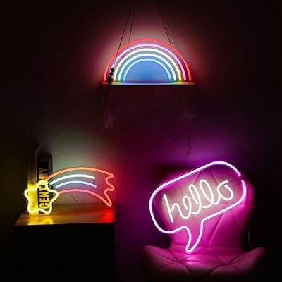Party Room Set Neon Signs LED Acrylic Sign with RGB LED Lights Customized and USB Operated