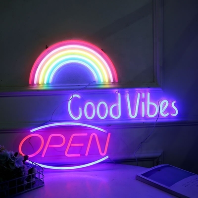 Party Room Set Neon Signs LED Acrylic Sign with RGB LED Lights Customized and USB Operated