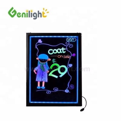 Flashing LED Rewritable Writing Board with Control Botton Tripod Stand Rectangle Shape and Great Anti-wind Ability