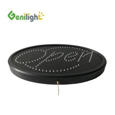ODM Custom Oval Led OPEN Light Neon Sign with High Resolution