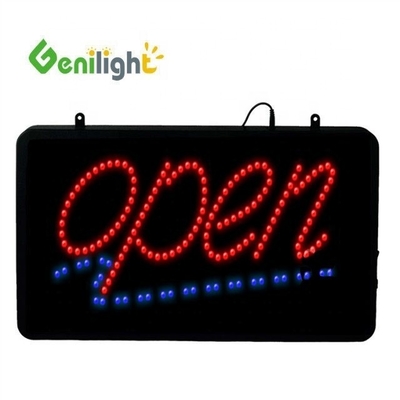 5mm Superbrightness LED Custom Size Multi Color LED Open Sign for Display