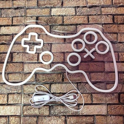 Add a Pop of Color to Your Gamer Room with 41*27.5cm Custom Game Controller Neon Sign