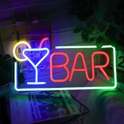 Dimmable LED Neon Light for Home Bar Wall Decor USB Powered Neon Bar Signs