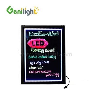 OEM Flashing Stand Billboard Glowing Drawing LED Writing Board Full Color Message Board