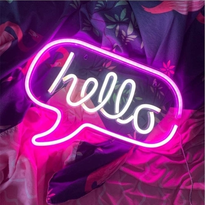 Power Consumption 1 Customized Neon Light Sign Lamp for Bar Real Glass Bed Wall Decor Room