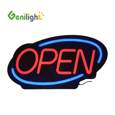Photo Media LED Neon Open Signs with 2 Kind Change Functions and Acrylic Material
