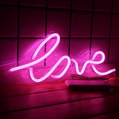 50000 Hours Life Span Business Neon Sign Large LED Love Light for Personalized Design