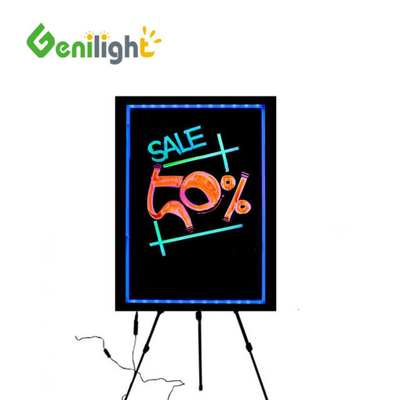 Acrylic Rectangle Neon Writing Board LED Display for Business