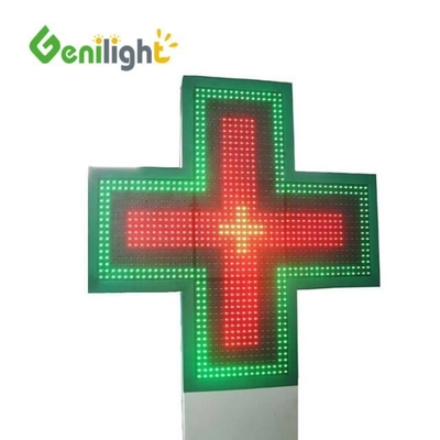 Photo Media LED Cross Medical Pharmacy Display for Pharmaceutical Industry