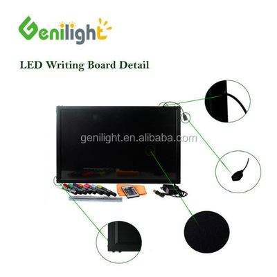 Indoor Mini RGB Transparent LED Writing Board Panel Size 20*30cm for Shop Display