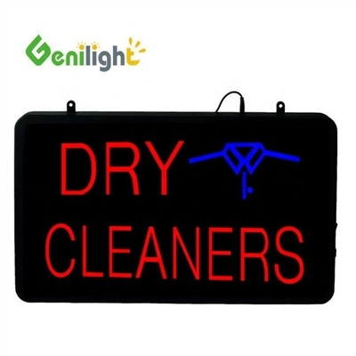 Power Saving Custom LED Open Sign Genilight Indoor for Dry Cleaners 3 Flash Modes