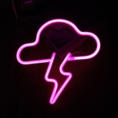 1 Power Consumption Customized Cloud Led Neon Light Wall Light for Bedroom and Kids Room