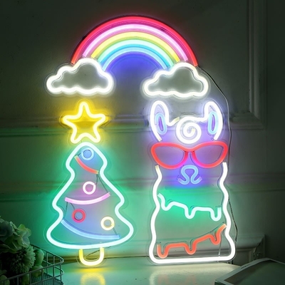 1 Power Consumption Customized Cloud Led Neon Light Wall Light for Bedroom and Kids Room