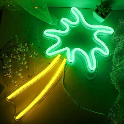 Large Coconut Tree Neon Sign Led Flex Neon Light USB Powered Night Light for Kids Room Voltage 5V