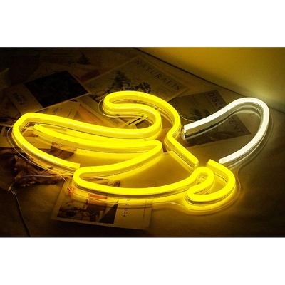 Customized Banana LED Neon Sign Wall Decor for Night Light Life Span 50000 Hours