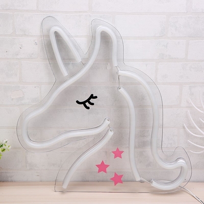 Power Consumption 1 Unicorn Neon Lights LED Sign Perfect for Animal Lovers and Gamers